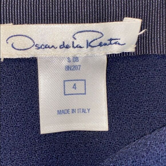 Oscar De La Renta Silk Pencil Skirt - Picture 7 of 9